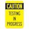Signmission 7 in Height, Heavy Gauge Aluminum, 7" x 10", A-1218-25551 A-1218-25551 - alternate 1